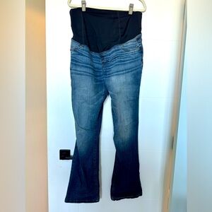 Isabel maternity bootcut jeans (size 12/31 waist)